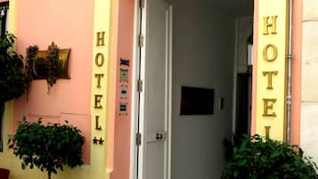 Entrada al alojamiento