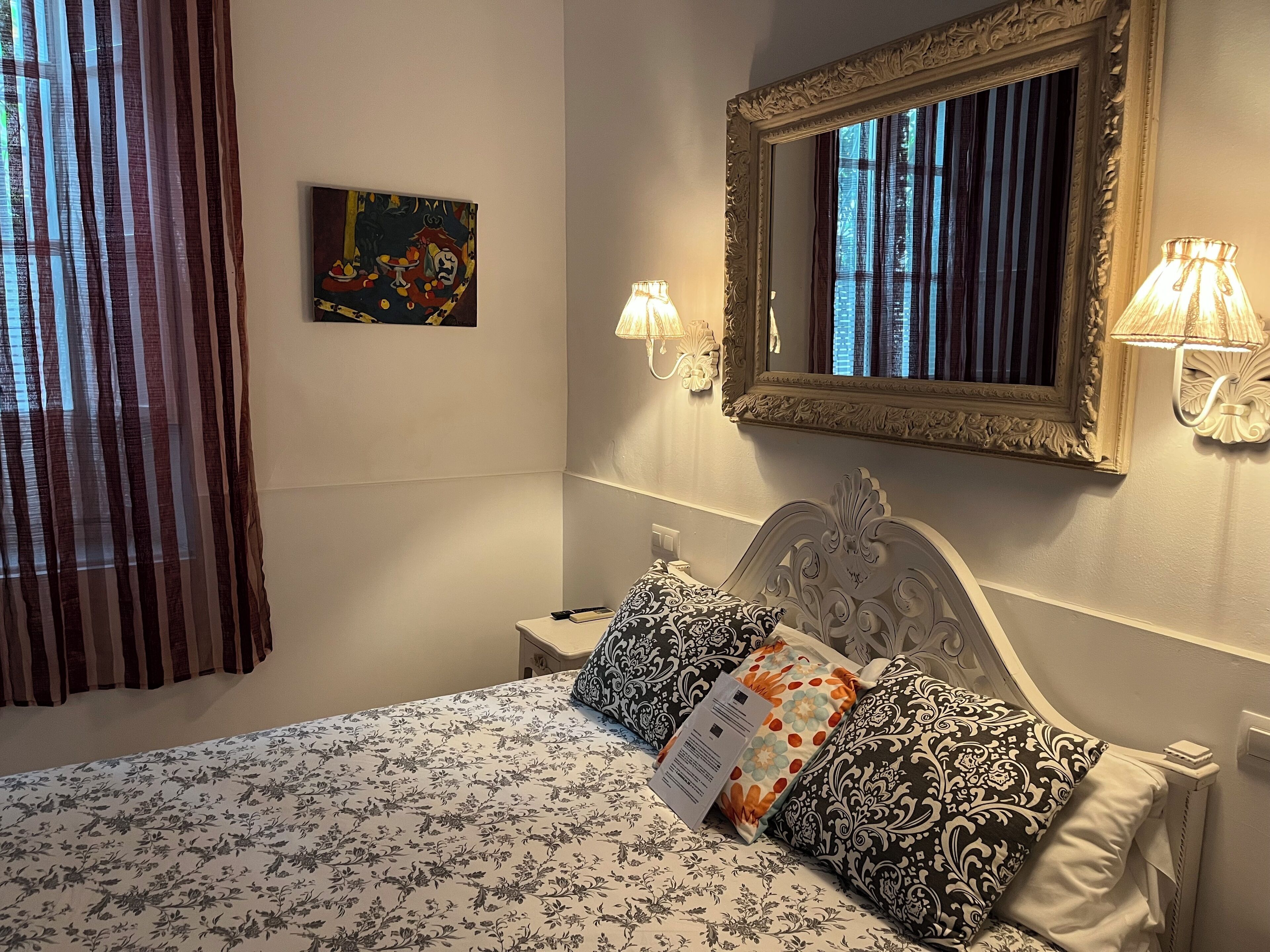 standard double room ground floor | down duvets, in-room safe, iron/ironing board, free wifi