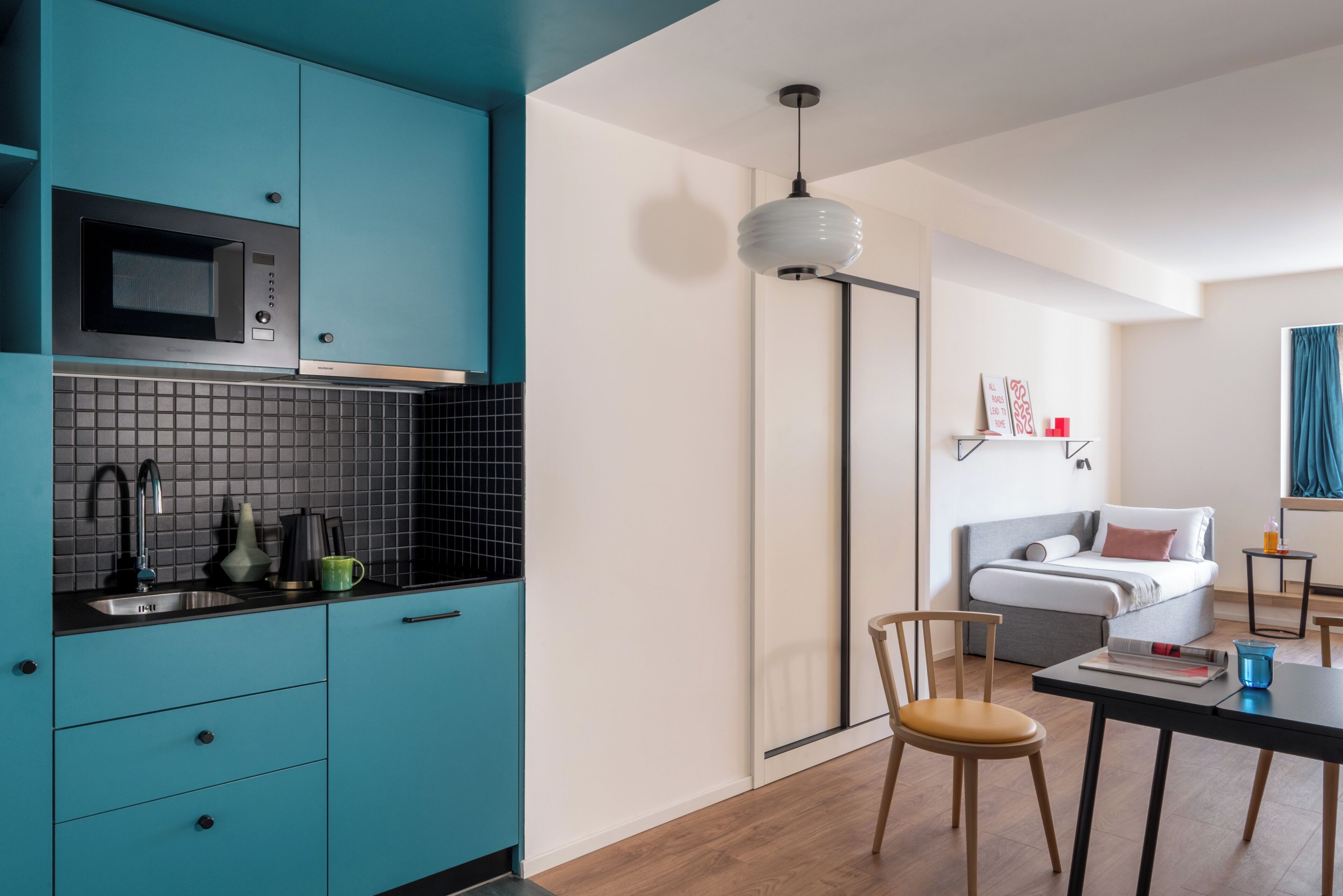 Appartamento con 2 camere da letto | Caja fuerte, escritorio, espacio para trabajar con un portátil