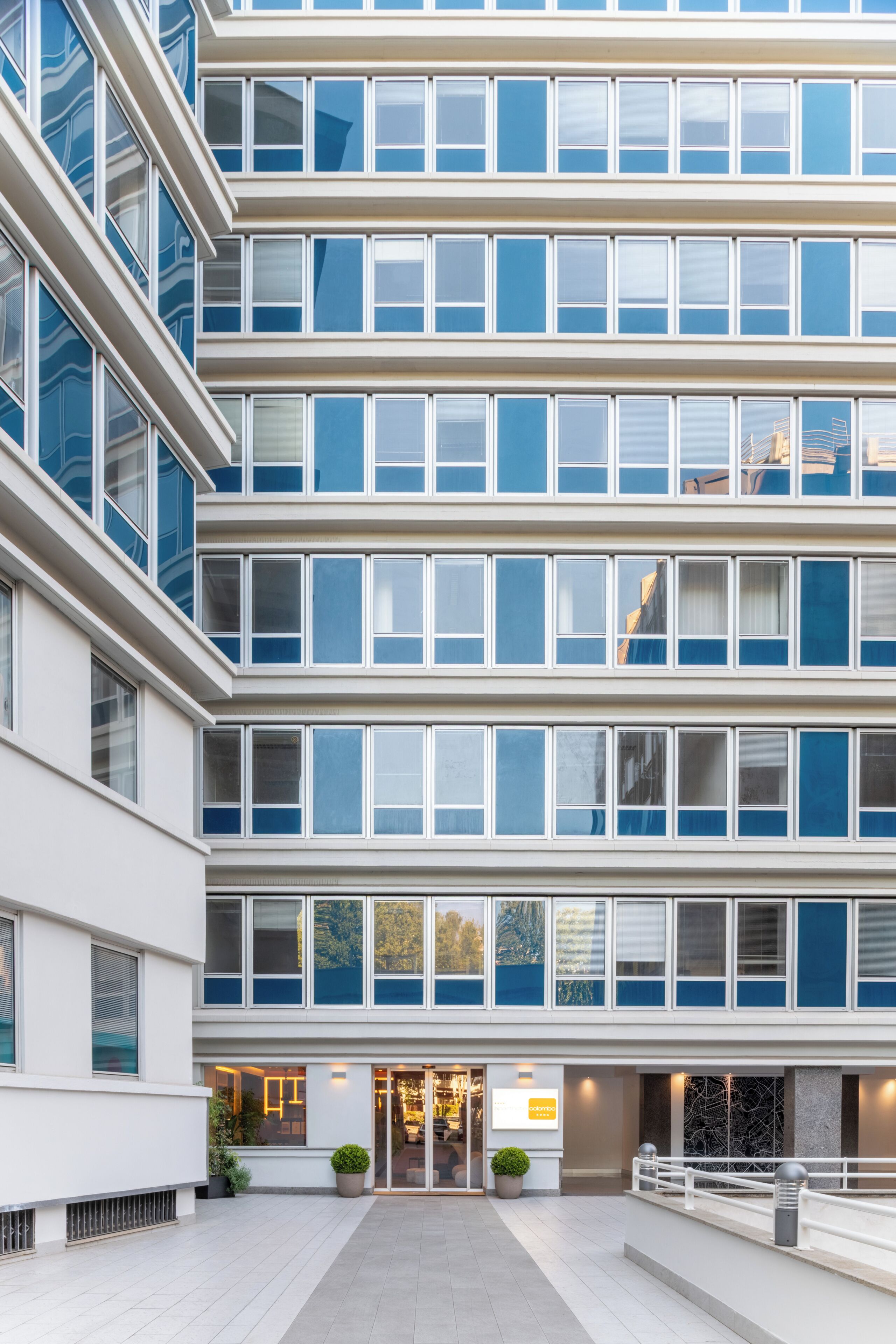 Voorkant van accommodatie