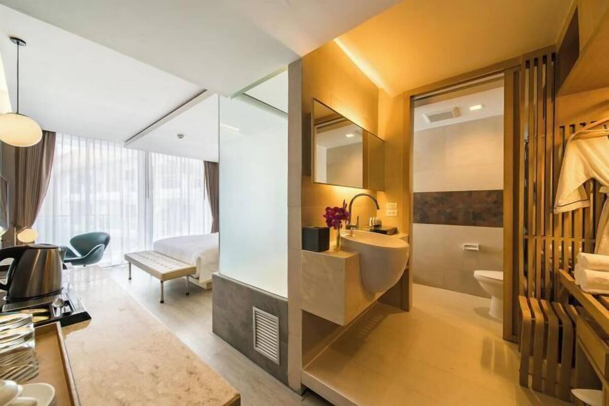 Minibar, Zimmersafe, Verdunkelungsvorhänge, kostenlose Babybetten