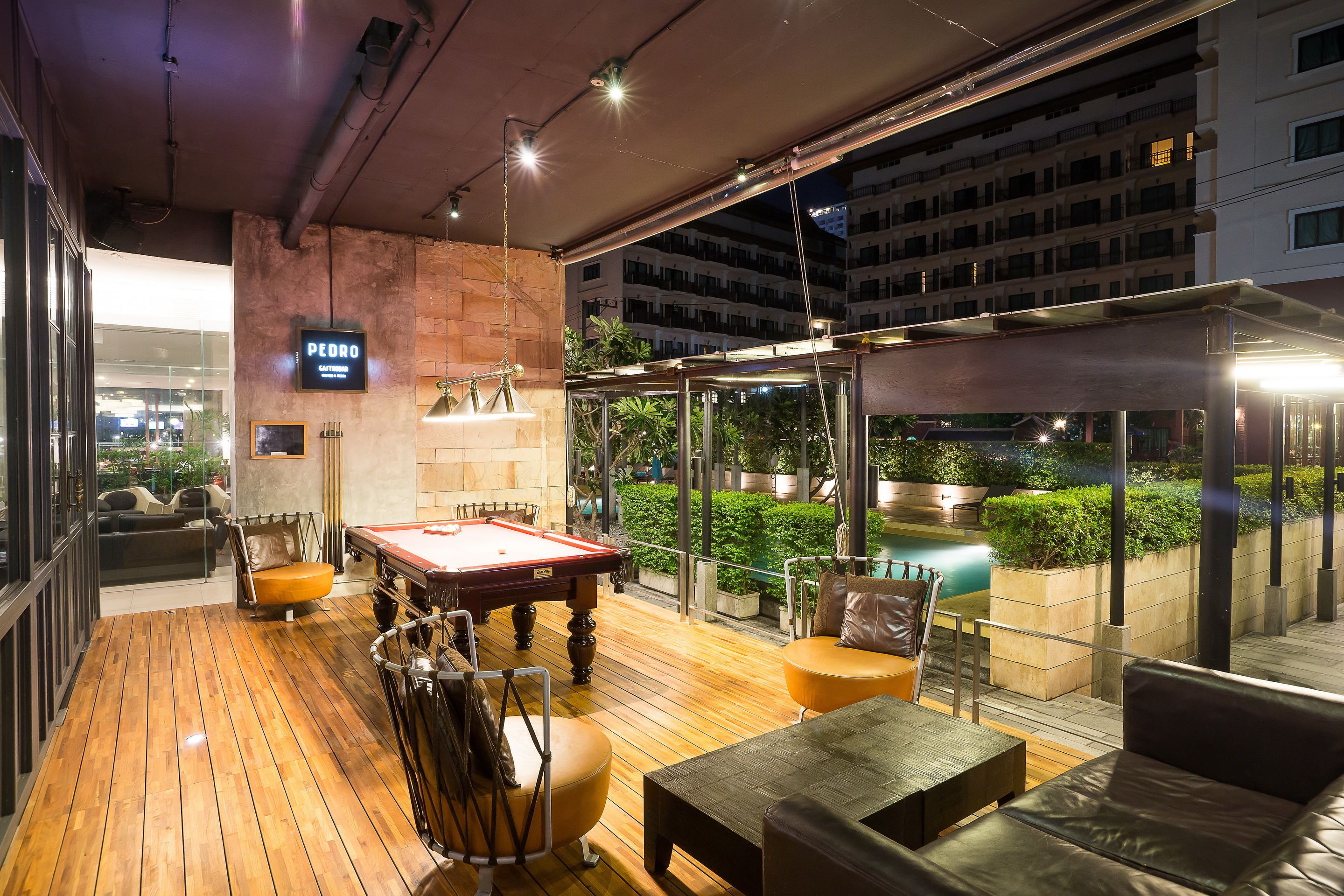 Bar (in der Unterkunft)