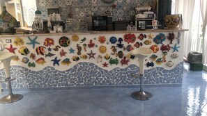 Double Room, Kitchenette | Shared kitchen | Fridge, coffee/tea maker - Villa Scotillo 1950 (Agropoli)