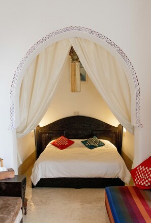 Double or Twin Room (Kaws) | Premium bedding, Select Comfort beds, minibar, in-room safe - Riad Slawi (Marrakech)