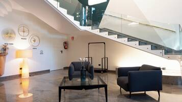 Zona de estar del vestíbulo