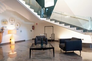 Zona de estar del vestíbulo