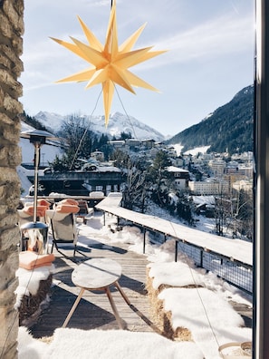 Double Room, Garden View (Large) | Terrace/patio - Miramonte (Bad Gastein)