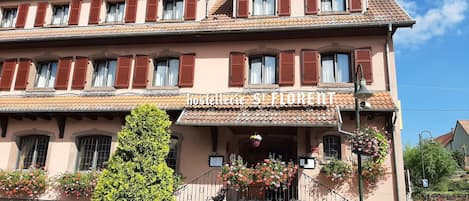 Façade de l’hébergement