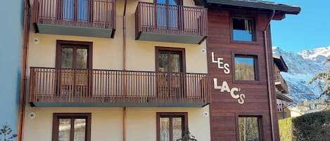 Fassade der Unterkunft