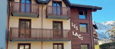 Façade de l’hébergement