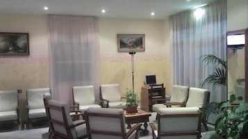 Sala de estar en el lobby