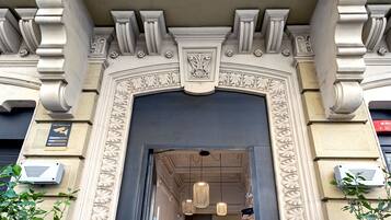 Façade de l’hébergement