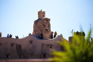 Comfort Double Room | View from room - Hotel Limonaia (Barcelona)