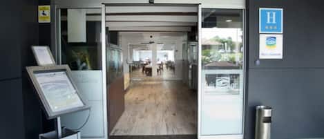 Ingresso della struttura