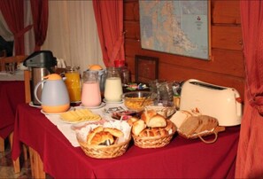 Kontinental frokost er inkludert hver dag