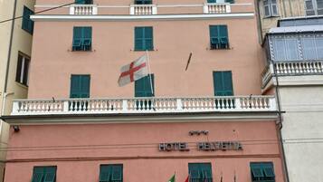 Facciata della struttura