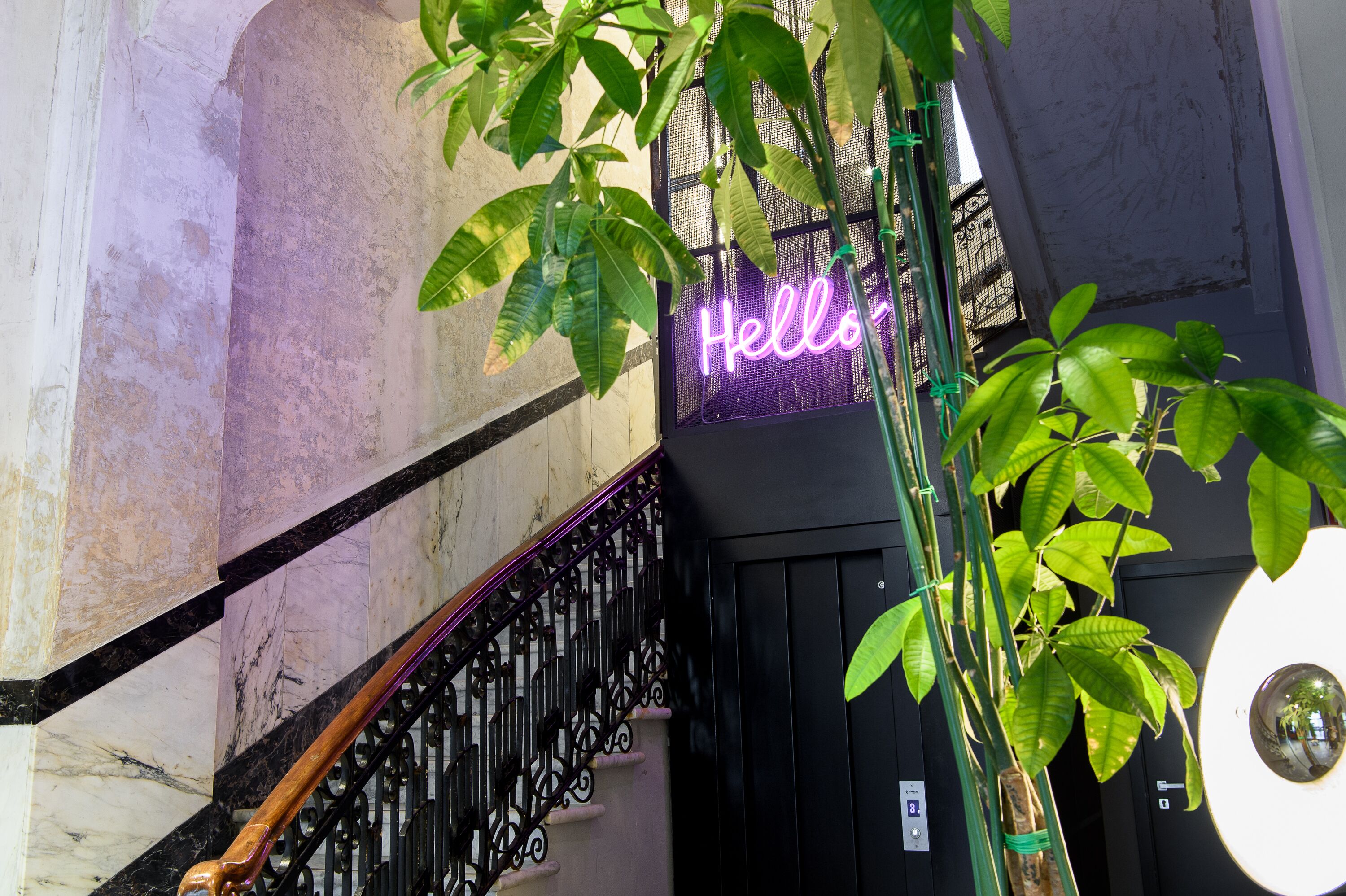 Barandillas en las escaleras