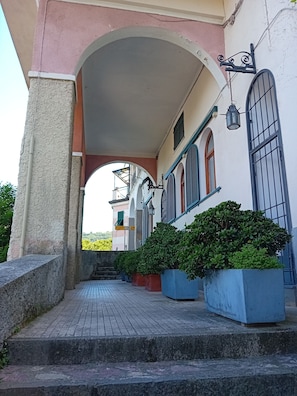 Fassade der Unterkunft