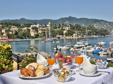Terraço/pátio. Hotel Laurin