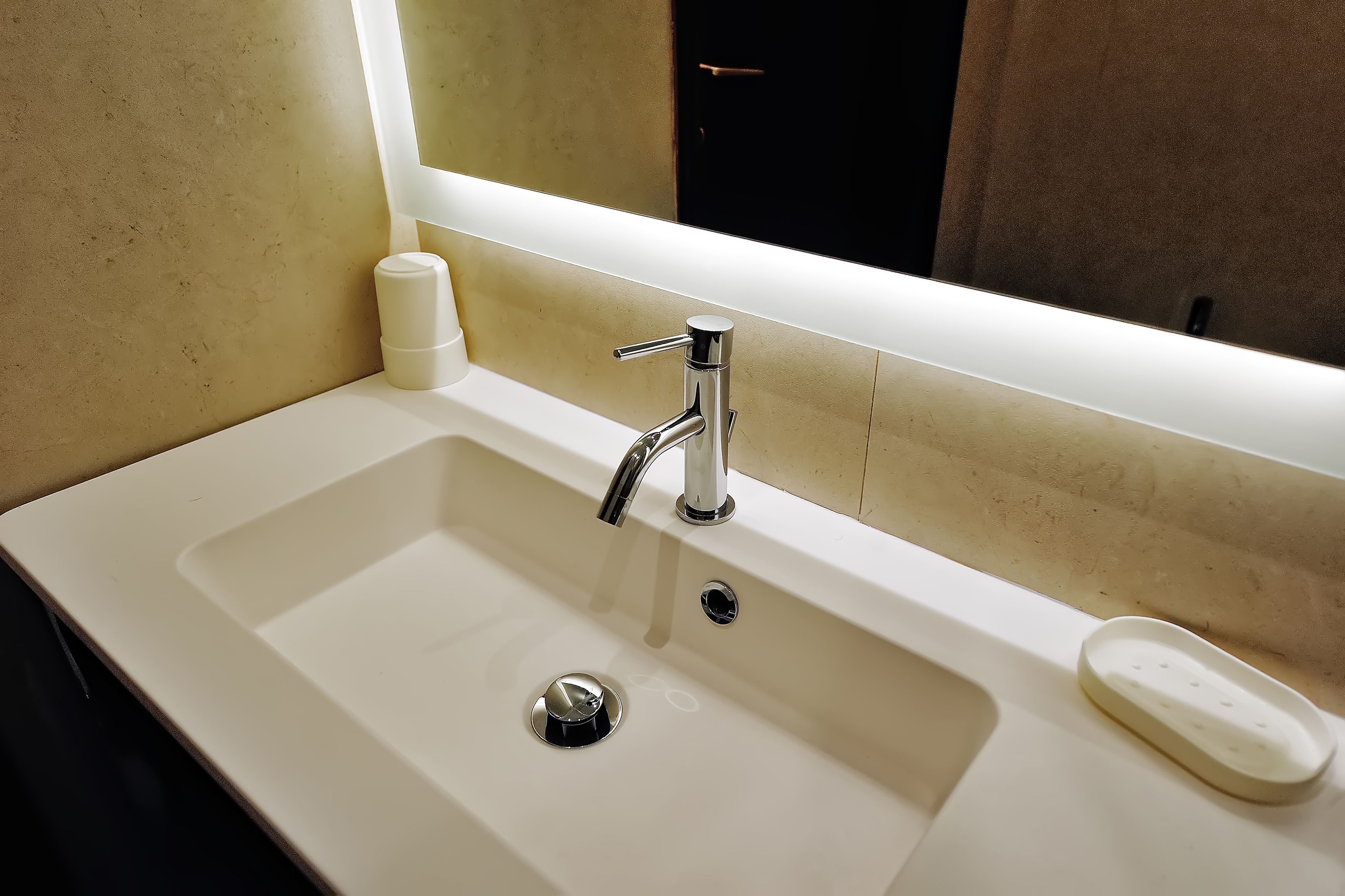 free toiletries, hair dryer, slippers, bidet