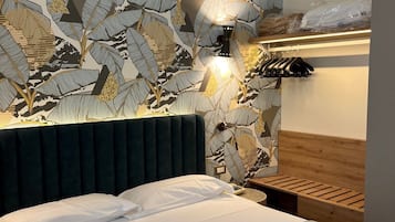 Una cassaforte in camera, insonorizzazione, Wi-Fi gratuito, lenzuola