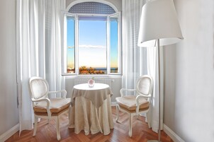 1-inch flat-screen TV with cable channels, TV