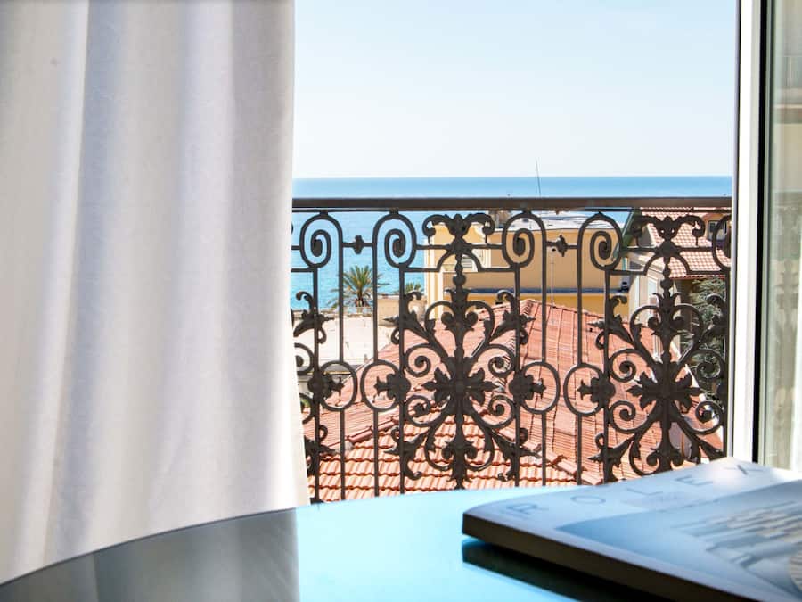 Double or Twin Room, Partial Sea View | View from room