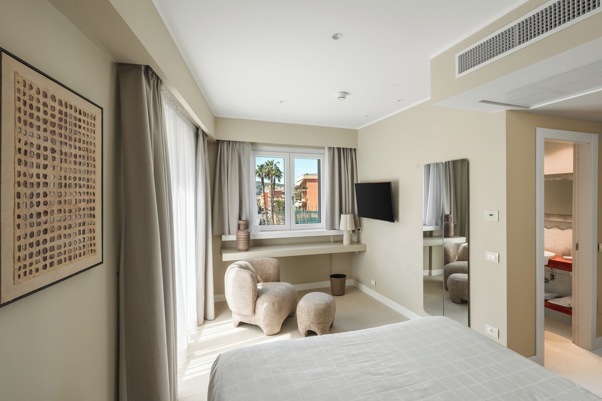Minibar, in-room safe, desk, WiFi (free)