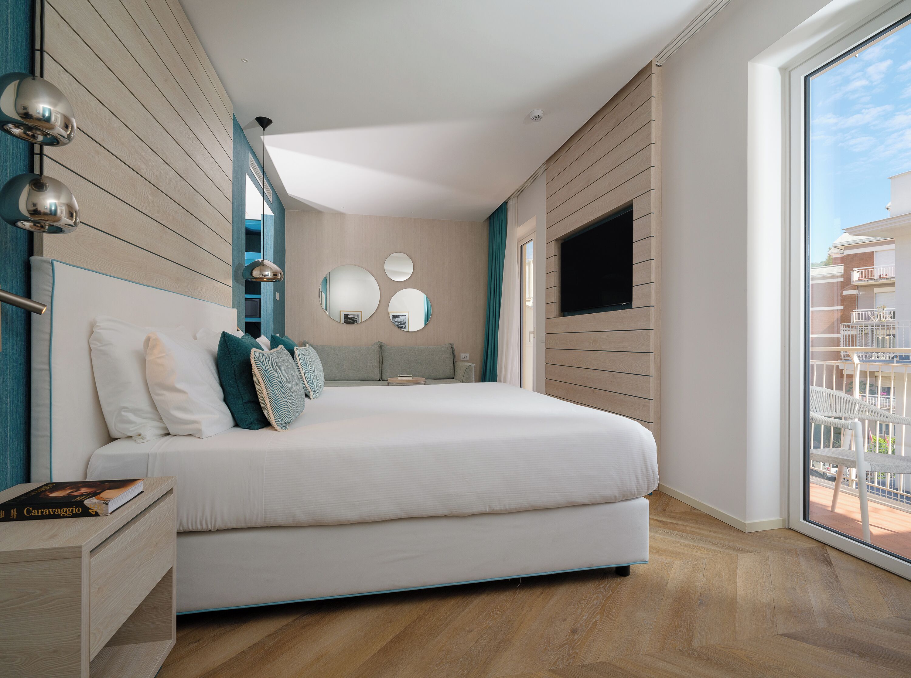 Familienzimmer, 1 Queen-Bett und Schlafsofa