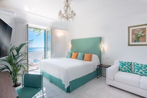 Premium bedding, minibar, in-room safe, desk