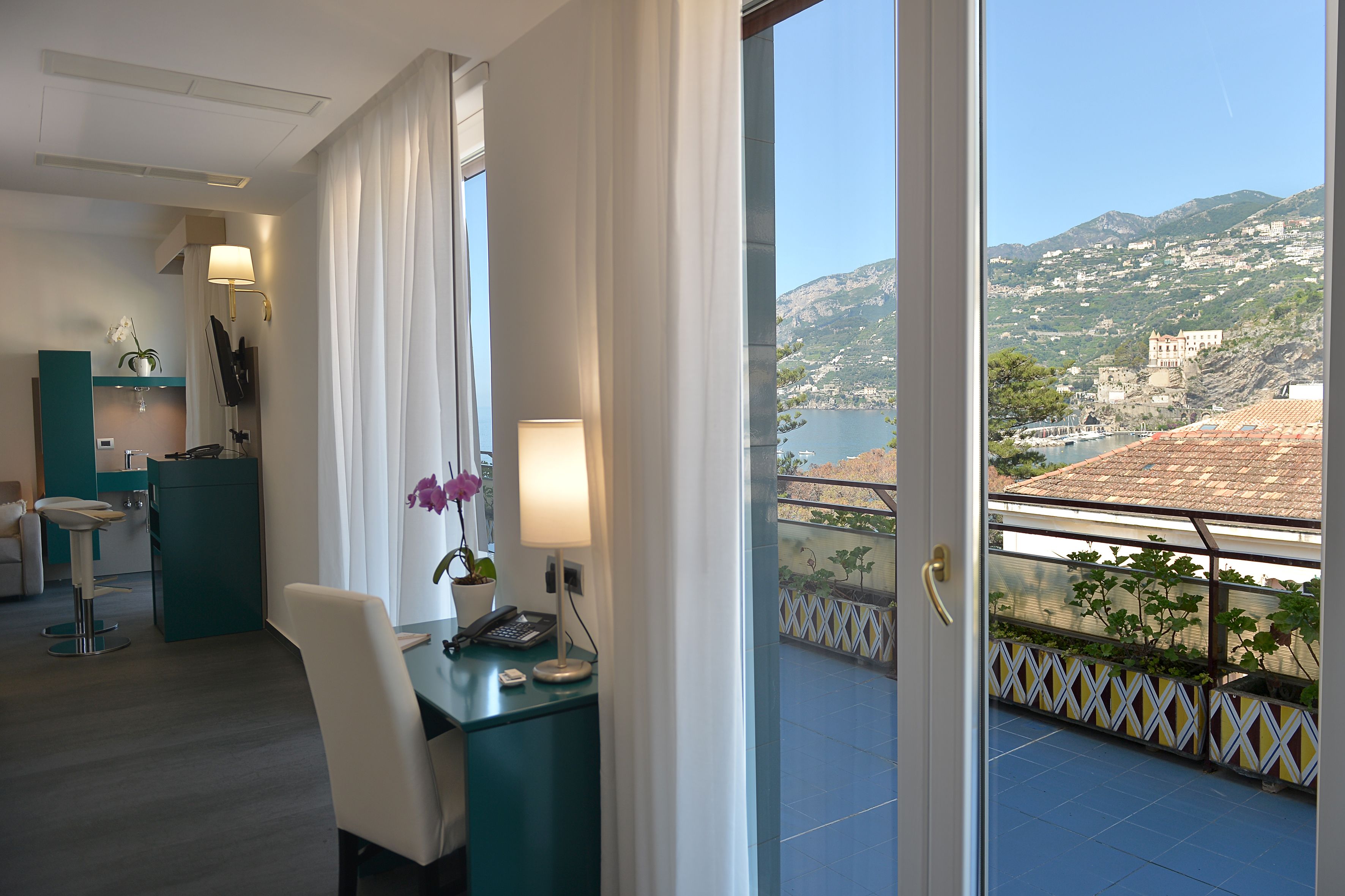 suite, terrace, sea view | balcony view