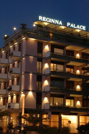 Front of property – evening/night