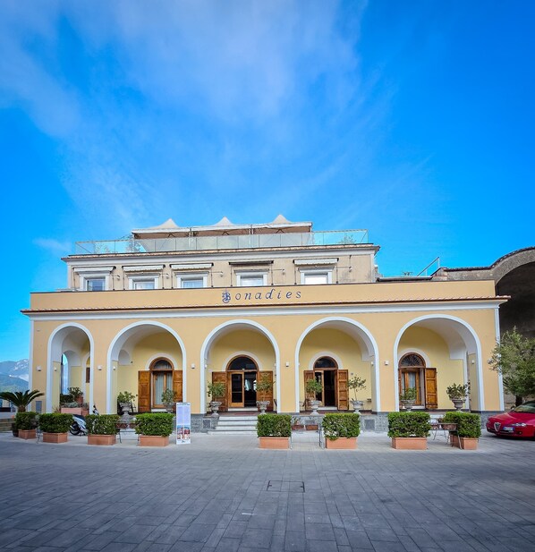 Façade de l’hébergement