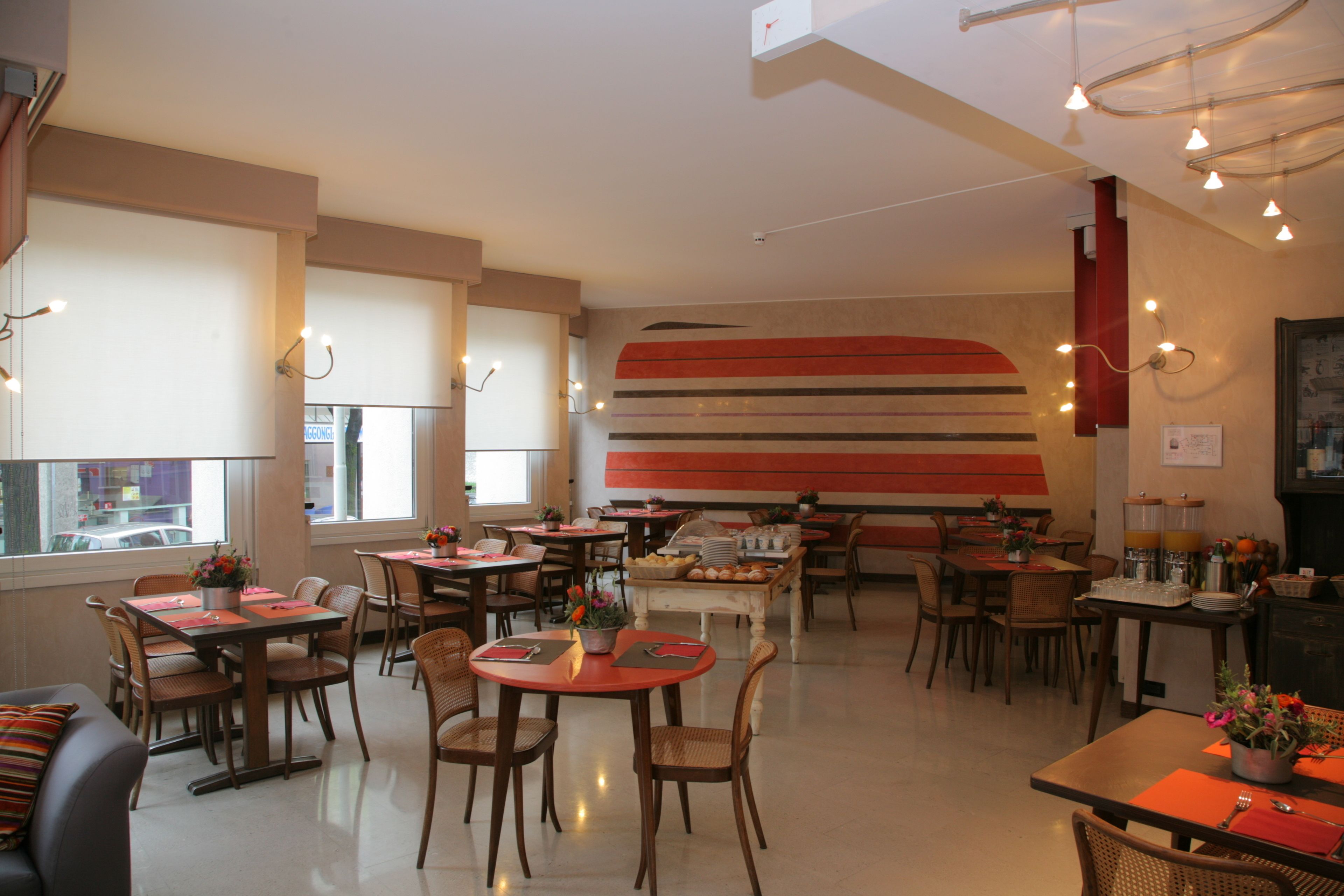 daily buffet breakfast (eur 15 per person)