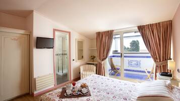 Chambre Double, vue lac