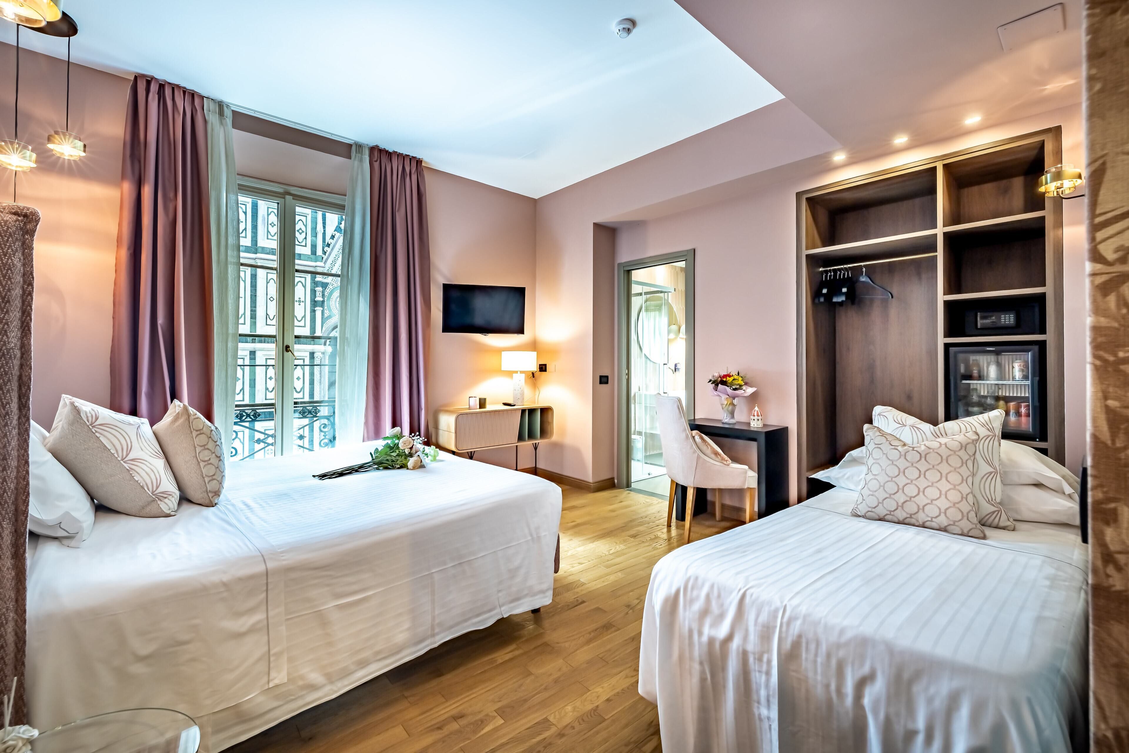 superior triple room, 1 bedroom, non smoking, city view | view from room