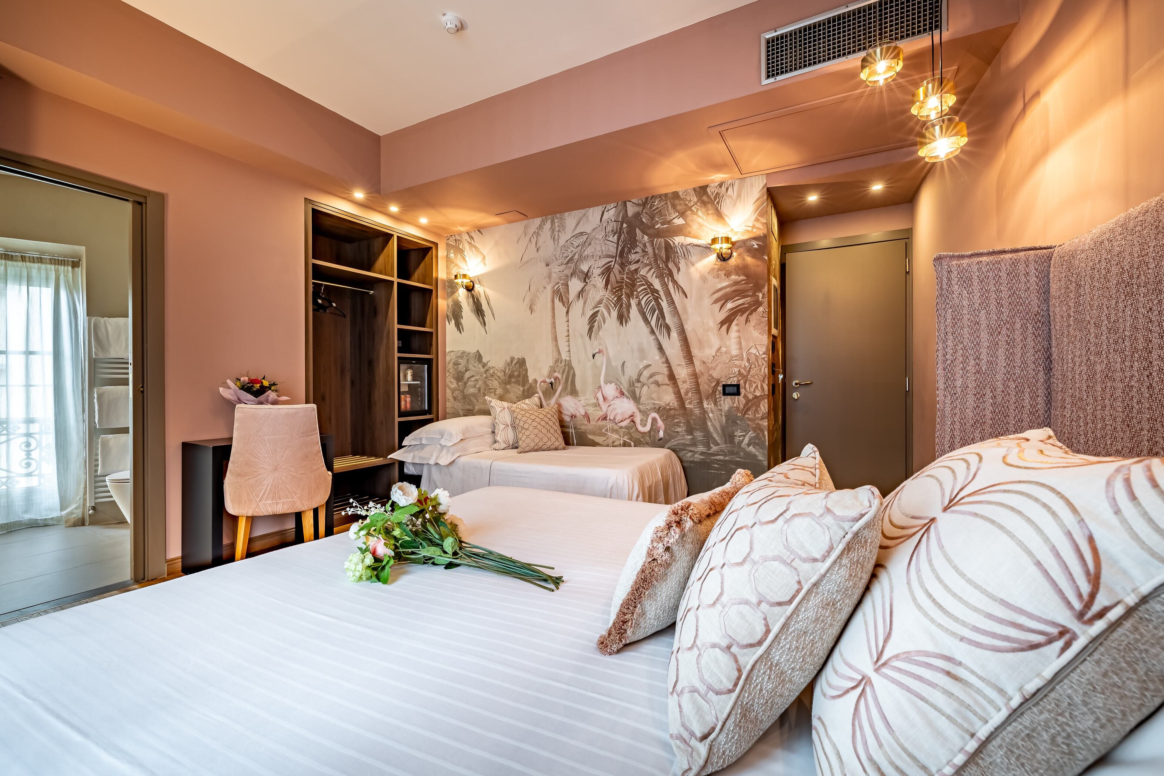 superior triple room, 1 bedroom, non smoking, city view | 1 bedroom, down duvets, minibar, in-room safe