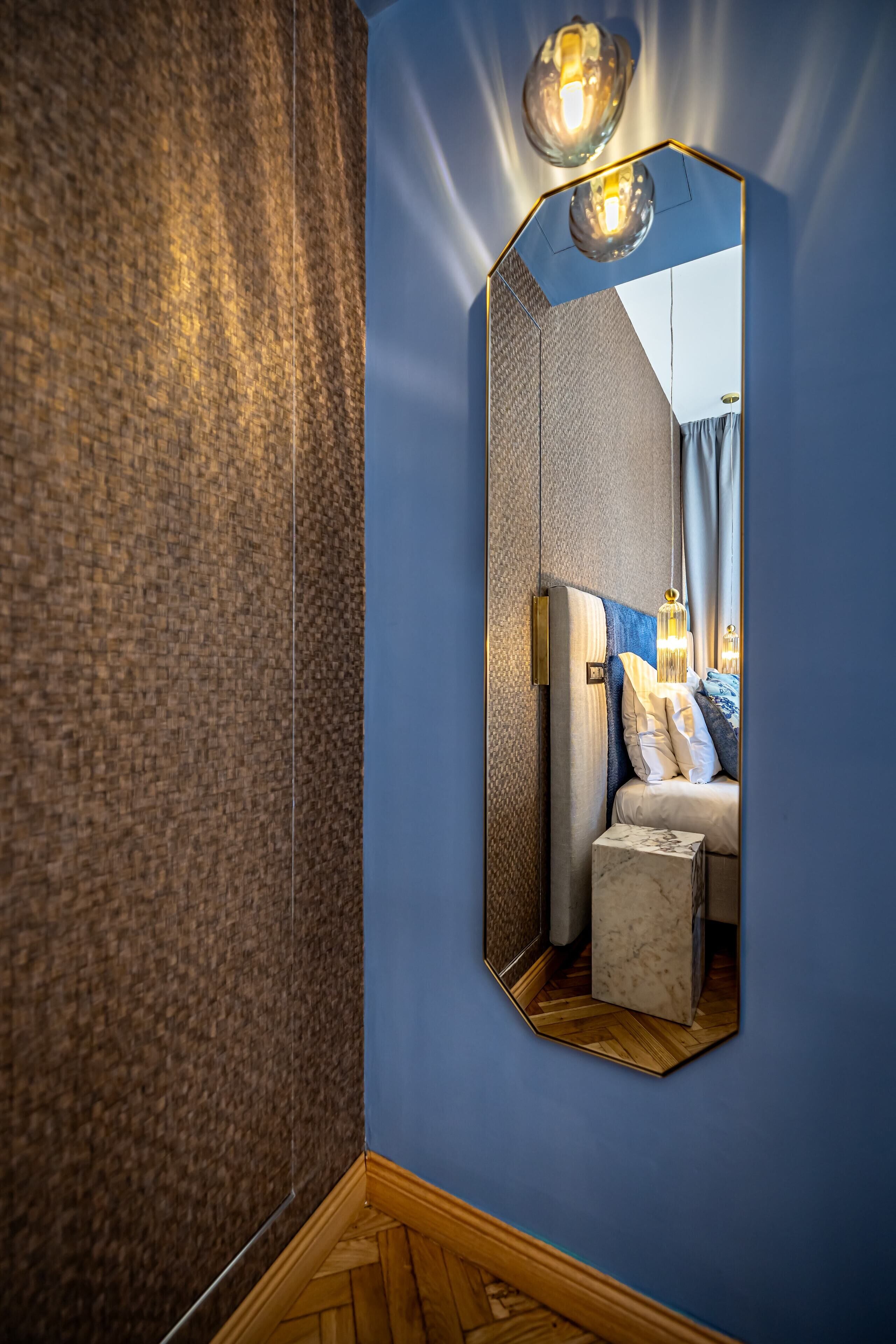 double room (duomo view - 40) | 1 bedroom, down duvets, minibar, in-room safe