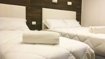 Premium bedding, in-room safe, free cots/infant beds, free WiFi