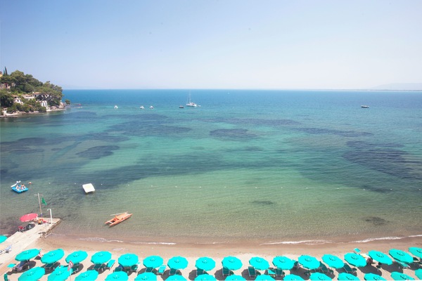 Vista spiaggia/mare