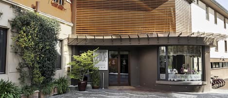 Façade de l’hébergement