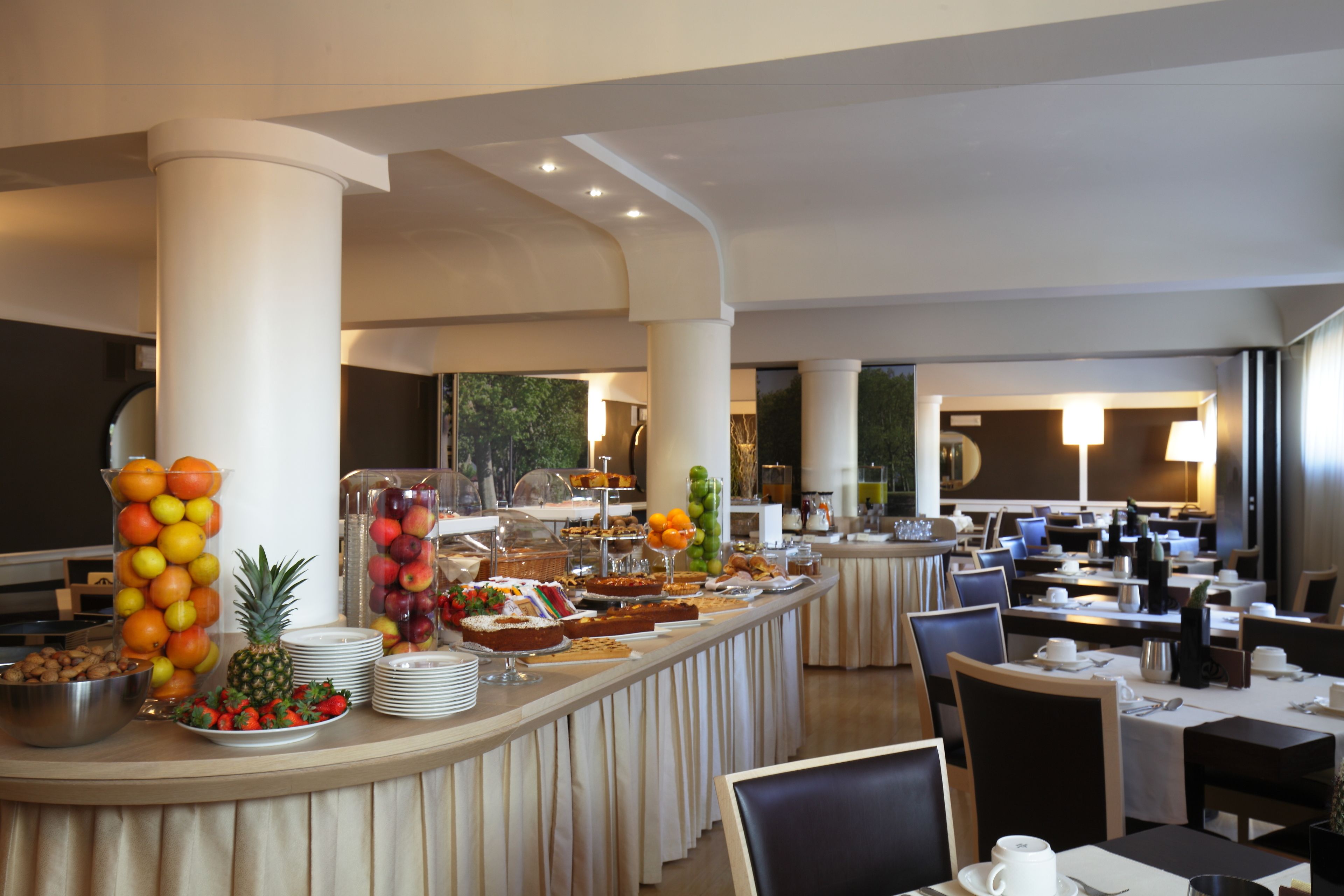 daily buffet breakfast (eur 15 per person)