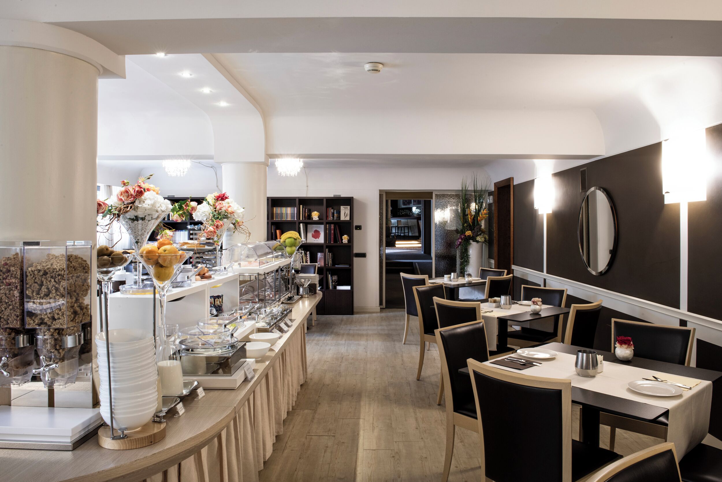 Daily buffet breakfast (EUR 15 per person)