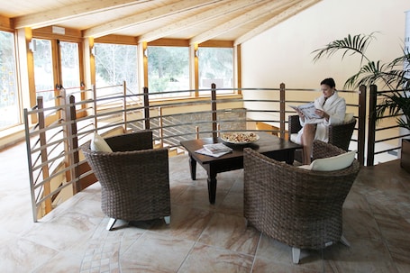 Un sauna, baño turco/hammam, tratamientos corporales, baños de arcilla