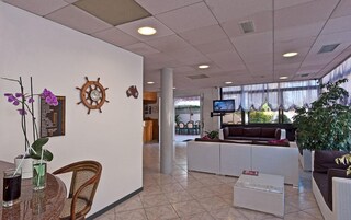 Zona de estar del vestíbulo
