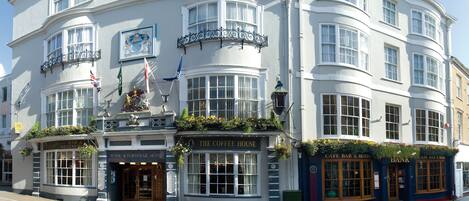 Façade de l’hébergement