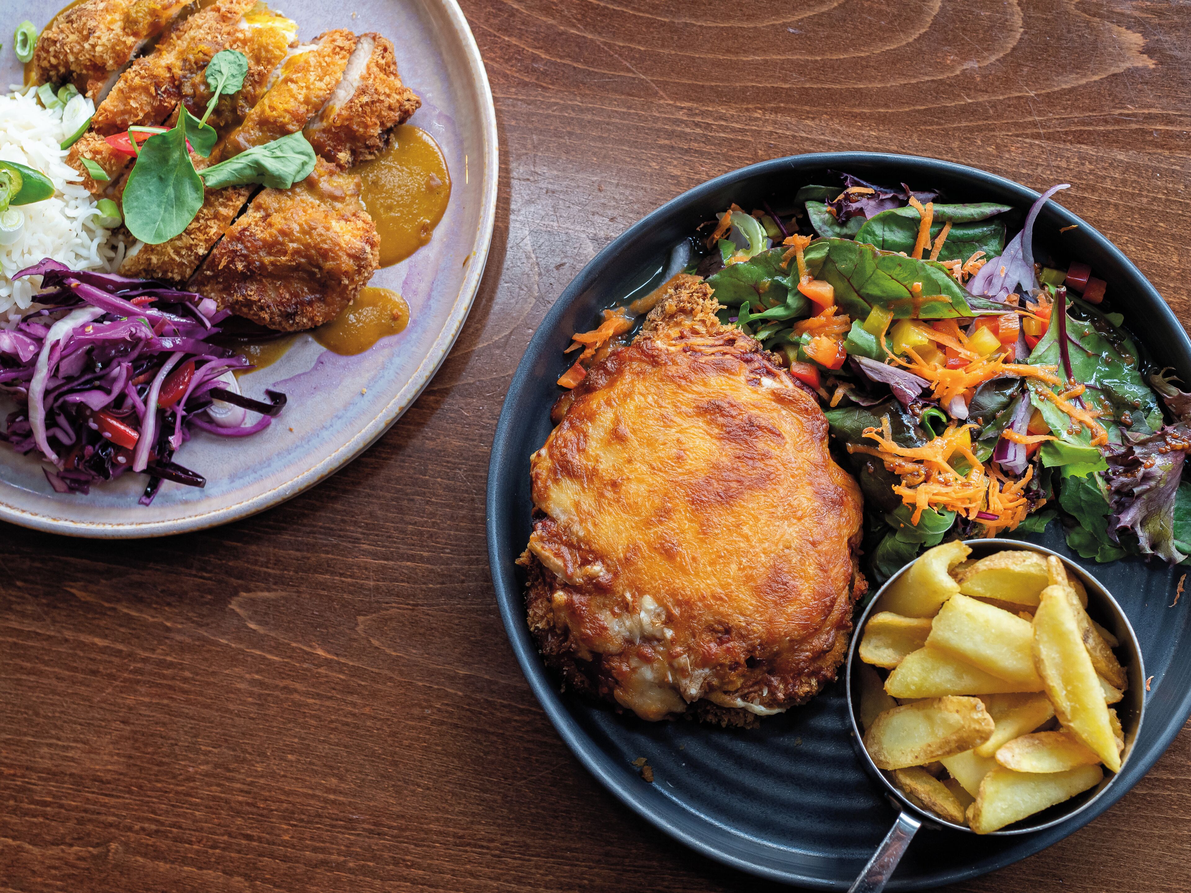 lunch and dinner served