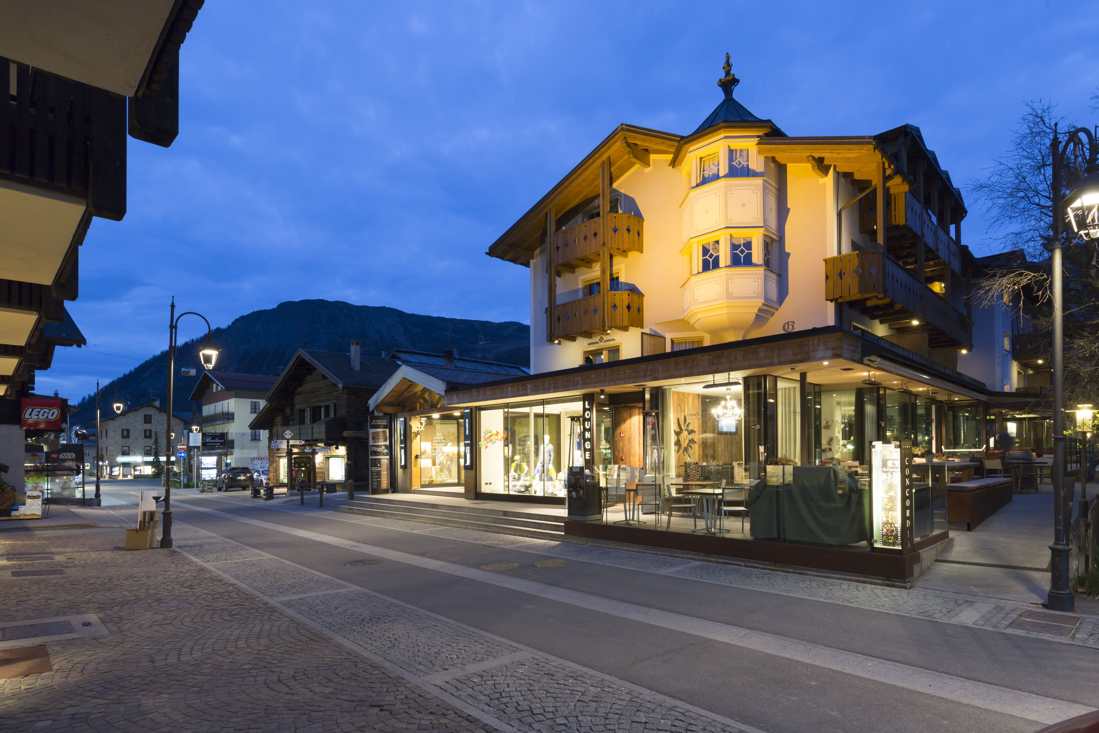Fassade der Unterkunft