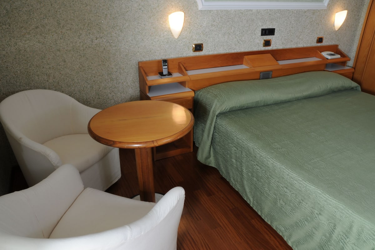 Minibar, in-room safe, desk, WiFi (free)