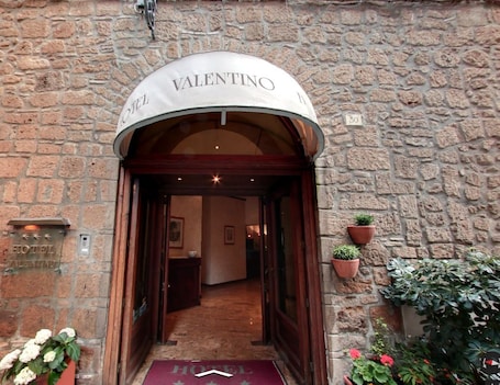 Entrada de la propiedad